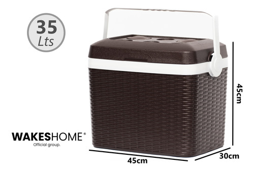 Cooler Nevera Ratan 30 Lt Cava Portatil Para Camping