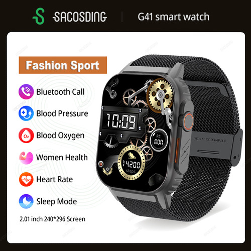 Smart Watch Hombre Hrv Blood Glucose Reloj Inteligente Mujer