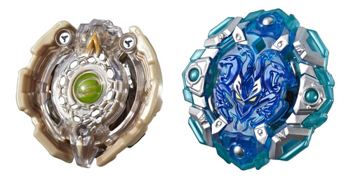 Paquete Doble Beyblade Burst Turbo Slingshock Engaard E4 Y Q