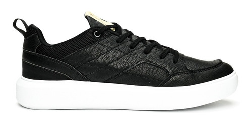 Imagen 2 de 6 de Tenis Negros Hombre Marca 360 Modelo Miller