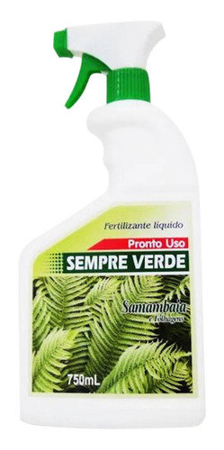 Fertilizante Sempre Verde Samambaia 750ml - Pronto Uso