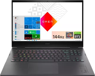 Laptop Gamer Hp Omen 16-c0011dx 16.1 Pulgadas Ryzen 7-5800h 16 Ram 512 Ssd Nvidia Geforce Rtx 3050 Ti 4 Gb Gddr6 Windows 11 Home