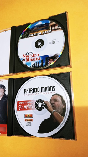 Cds Patricio Manns (Usado)