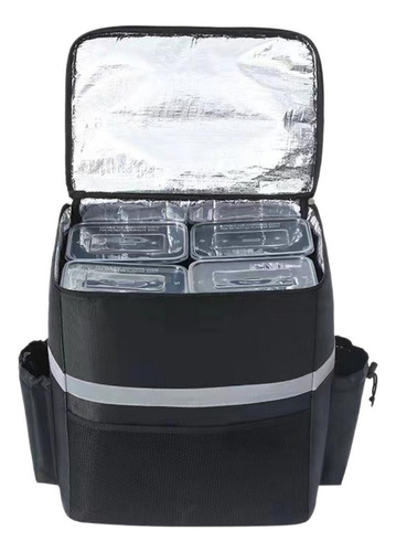 35l Base Rígida Mochila Delivery Repartidores Impermeable