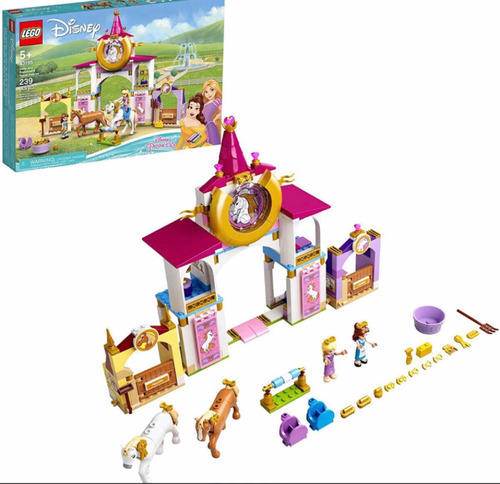 Lego 43195 Disney Establo Reales Bella Y Rapunzel 239 Piezas