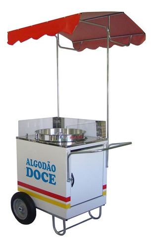 Carrinho Ambulante Algodão Doce - Modelo 4211 Sem Maquina