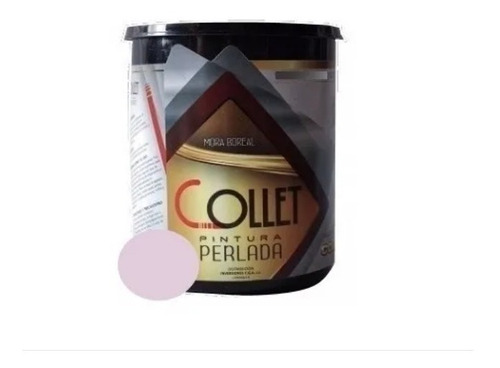 Pintura Satinada Perlada 1/4 Gal Marca Collet Colores Varios