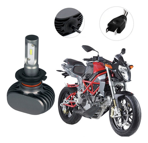 Lâmpada Ultra Led Farol Moto Bimota Db6 Delirio 1078cc 2012