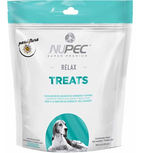 Lote 5 Premios Treats Nupec 180gr Relax Y Dental Care