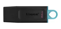 Comprar Memoria Flash Usb Kingston De 64 Gb 3.2 Exodia Color Negro