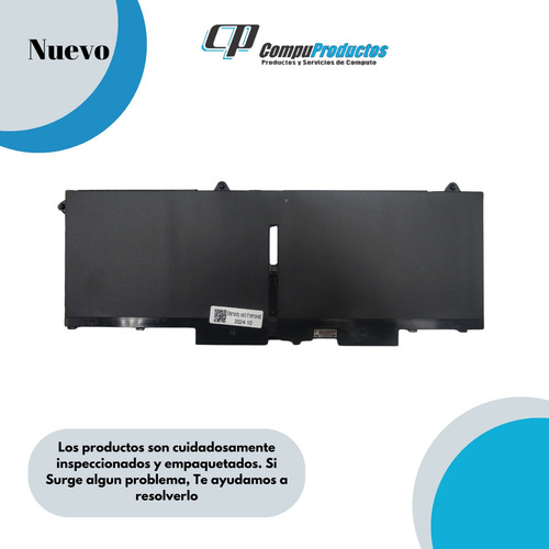Bateria Dell Latitude 5330 7530 58wh 15.2v 3625mah Fk0vr
