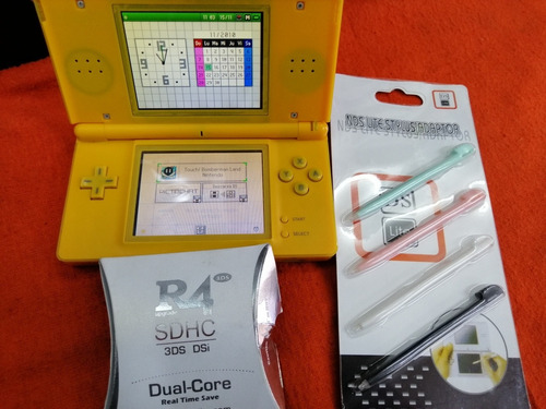 Nintendo Ds Lite Edicion Dragon Ball R4 Cargador Y Lapiz Mercado Libre