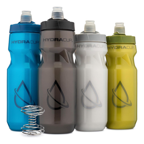 Conjunto De 4 Botellas De Agua Bicicleta, Botellas De C...