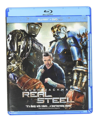 Blu-ray + Dvd Real Steel / Gigantes De Acero