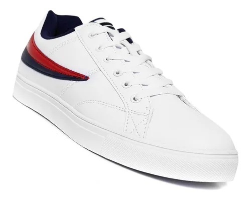 Tenis fila blanco con rojo hotsell