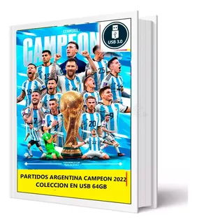 Partido De Argentina Campeón Del Mundo 2022 - Serie Completa