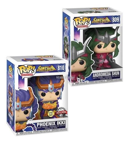 Funko Pop Saint Seiya Combo Phoenix Ikki Orig Scarlet Kids