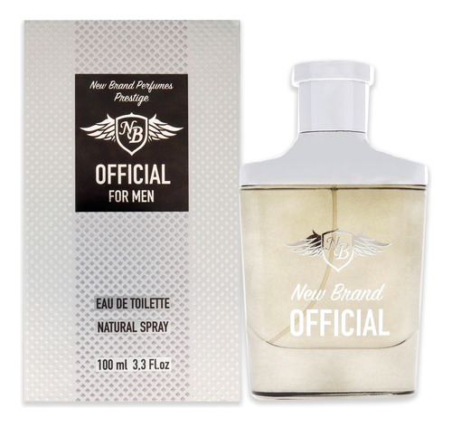 Perfume New Brand Official Para Hombre Edt Spray De 100 Ml