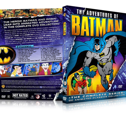Box As Aventuras De Batman & Robin 1968 [ Animação ] | MercadoLivre