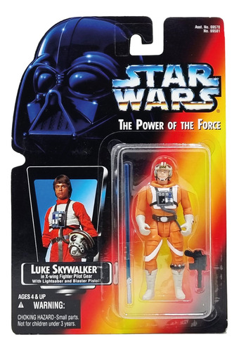 Kenner - Potf - Red Card - Star Wars - Luke Skywalker - L L