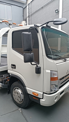 Caminhão Elétrico Jac Iev1200t Plataforma Guincho Novo