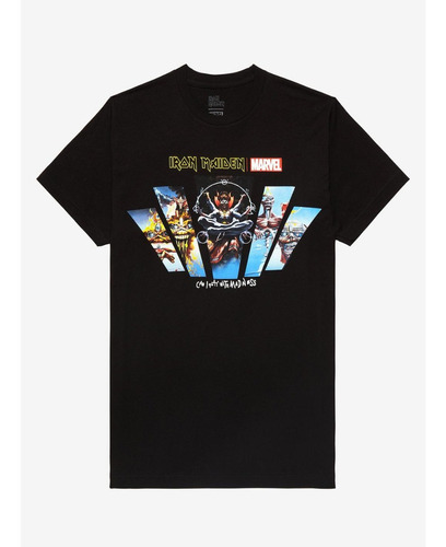 Iron Maiden X Marvel Playera Doctor Strange Seventh Son Of A