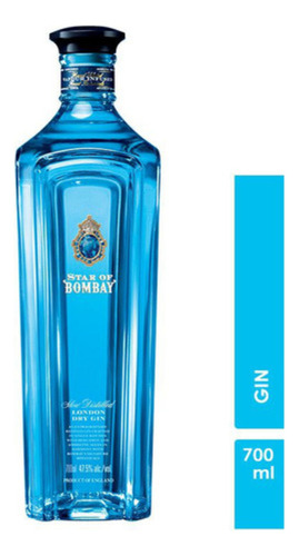 Gin Star Of Bombay 750 Ml