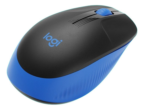 Mouse Inalámbrico Logitech M190 1000 Dpi Azul