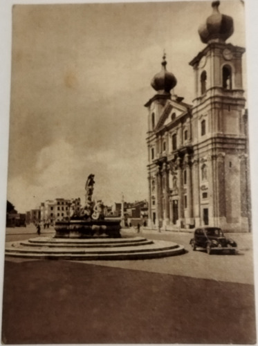 1951 Italia Postal Gorizia Piazza Della Vittoria Duomo Rara