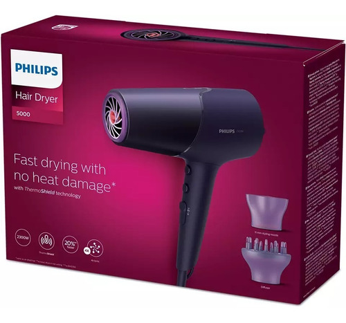 Imagen 2 de 2 de Secador De Cabello Philips Bhd514/00