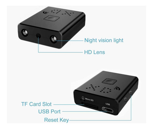 Cámaras De Seguridad Espía Ocultas Con Wifi Inalámbrico Pequ