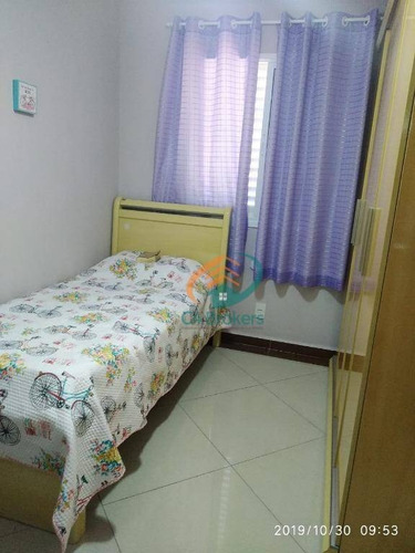 Imagem 4 de 12 de Apartamento Com 2 Dormitórios À Venda, 47 M² Por R$ 280.000,00 - Vila Flórida - Guarulhos/sp - Ap1826