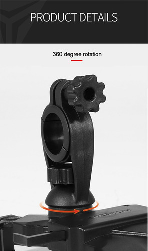 Imagen 6 de 8 de Base Porta Celular Motocicleta Bicicleta Base Quick Lock Usb