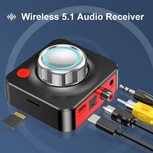 Adaptador De Audio Para Transmisor Y Receptor 5.1, -fs