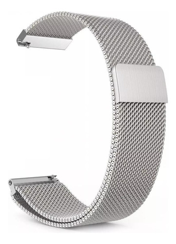 Pulseira Magnética Galaxy Watch 5 Bt 44mm Prata 20mm