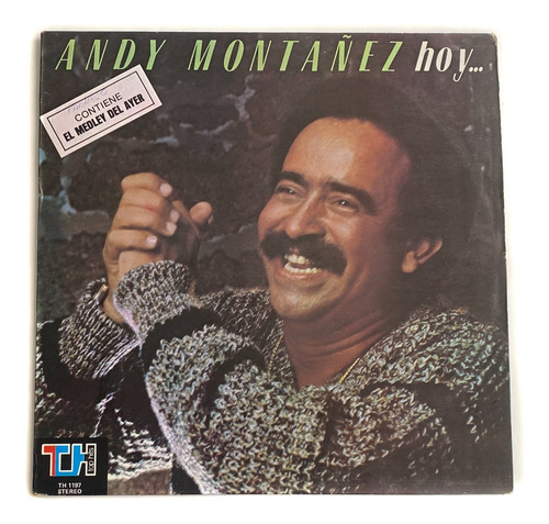 Lp Vinilo Andy Montañez  Hoy... Y Ayer / Excelente 