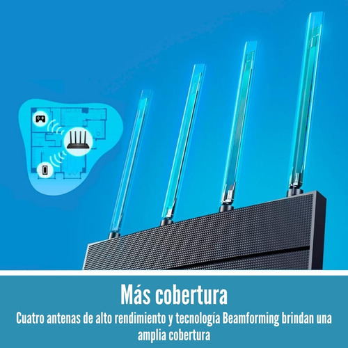 Router Tp-link Archer Ax12 Wi-fi 6 Dual Band Gigabit Ax1500