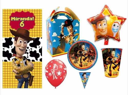 Woody Fiesta Paquete 30 Niños Toy Story Party Vaquero