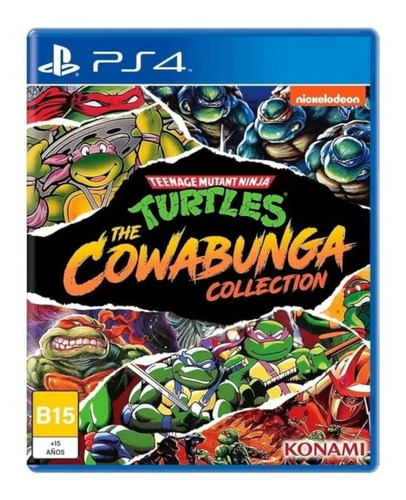 Imagen 1 de 4 de Teenage Mutant Ninja Turtles The Cowabunga Collection Ps4