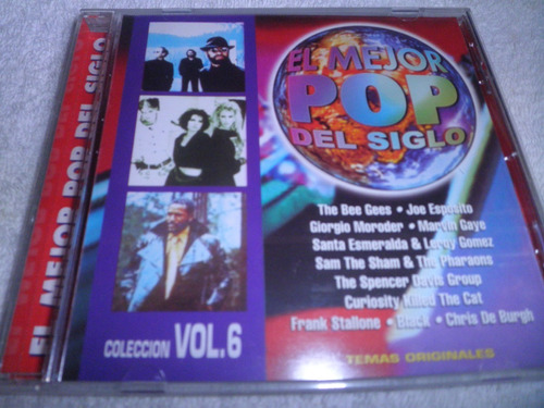 Cd Original El Mejor Pop Del Siglo Vol. 6 - Varios A. (1999)
