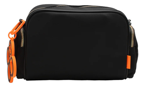 Bolso Crossbody Para Mujer Mod. Ji 2519 Jaime Ibiza® Negro Lisa Níquel Multicolor