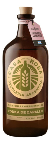 Vodka De Zapallo Casa Rosa 500cc