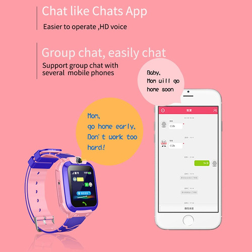Reloj Inteligente Para Niños Con Llamada De Voz Y Chat Q12