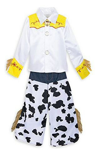 Disfraz De Jessie De Toy Story 2 Para Niños - Talla 4. Compa