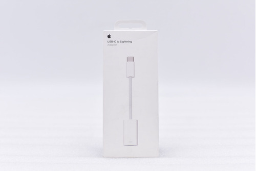 Apple Adaptador Usb-c A Lightning Original En Caja