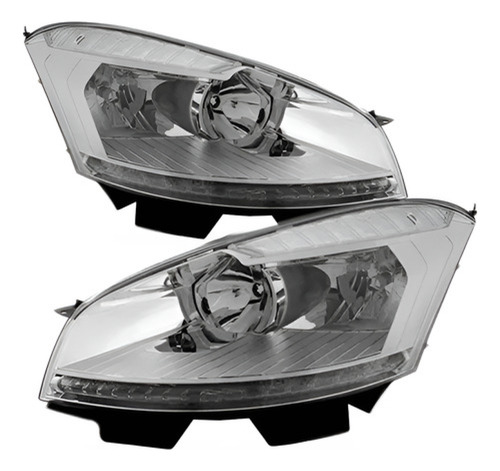 Par C4 Grand Picasso 08 09 A 12 Farol Elétrico Pisca Crista