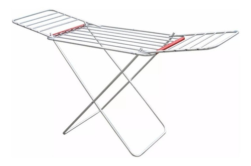 Tender Ropa Pie C/ Alas Reforzado Plegable Grande Aluminio