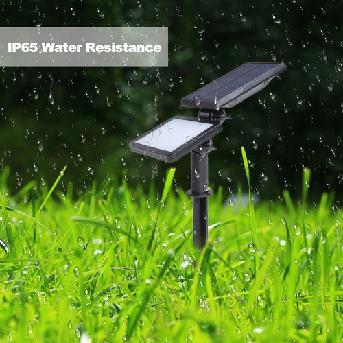 Foco Solar De 48 Led, 4 Modos, Ip65, Batería Recargable