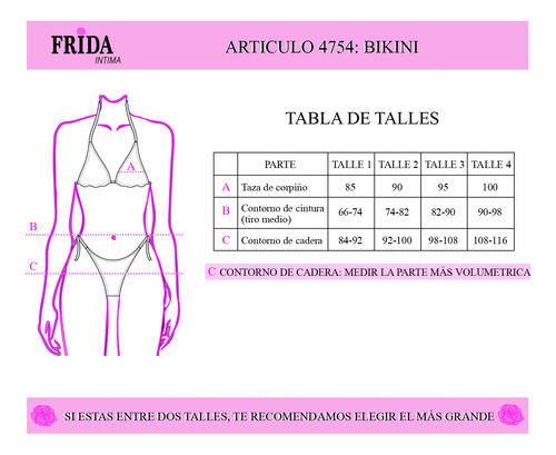 Bikini Art 4754 Vedetina Frida