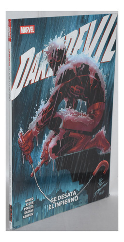 Daredevil # 1 Se Desata El Infierno, De Ahmed; Kuder; Peralta; Karami. Daredevil, Vol. 1. Editorial Panini, Tapa Blanda En Español, 2025